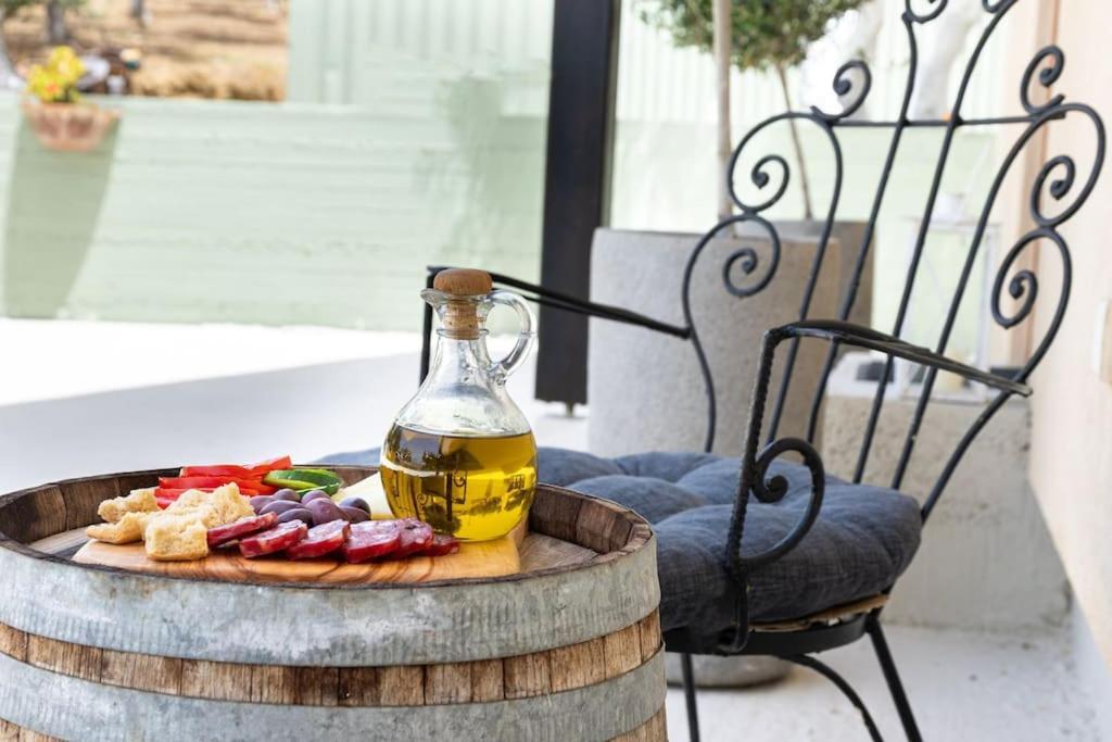 חאניה Olive Garden Villa Chania מראה חיצוני תמונה