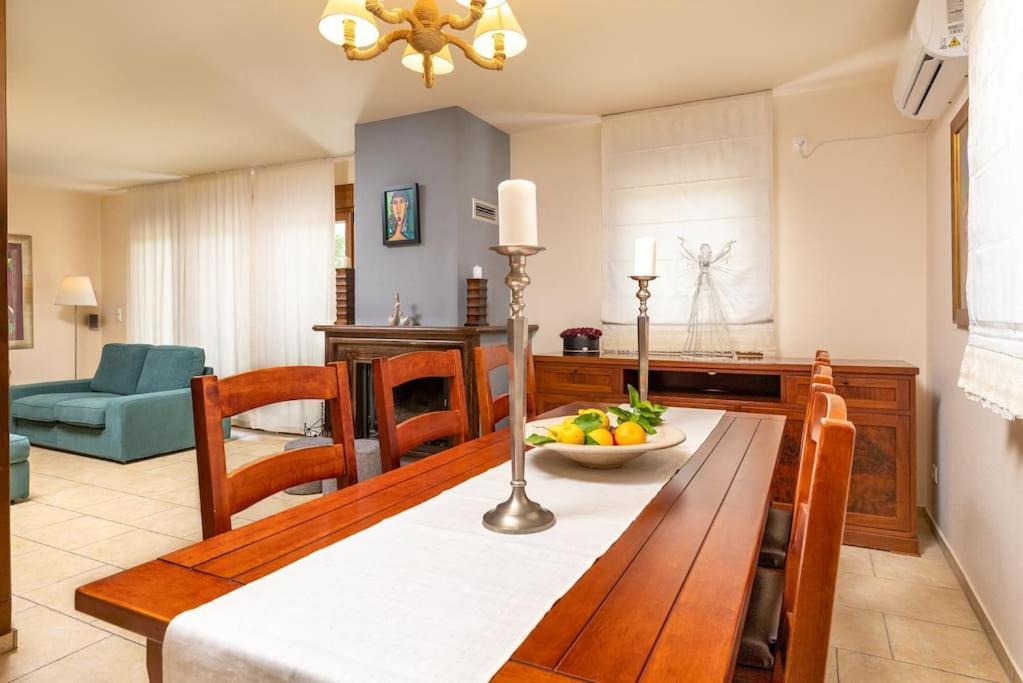חאניה Olive Garden Villa Chania מראה חיצוני תמונה