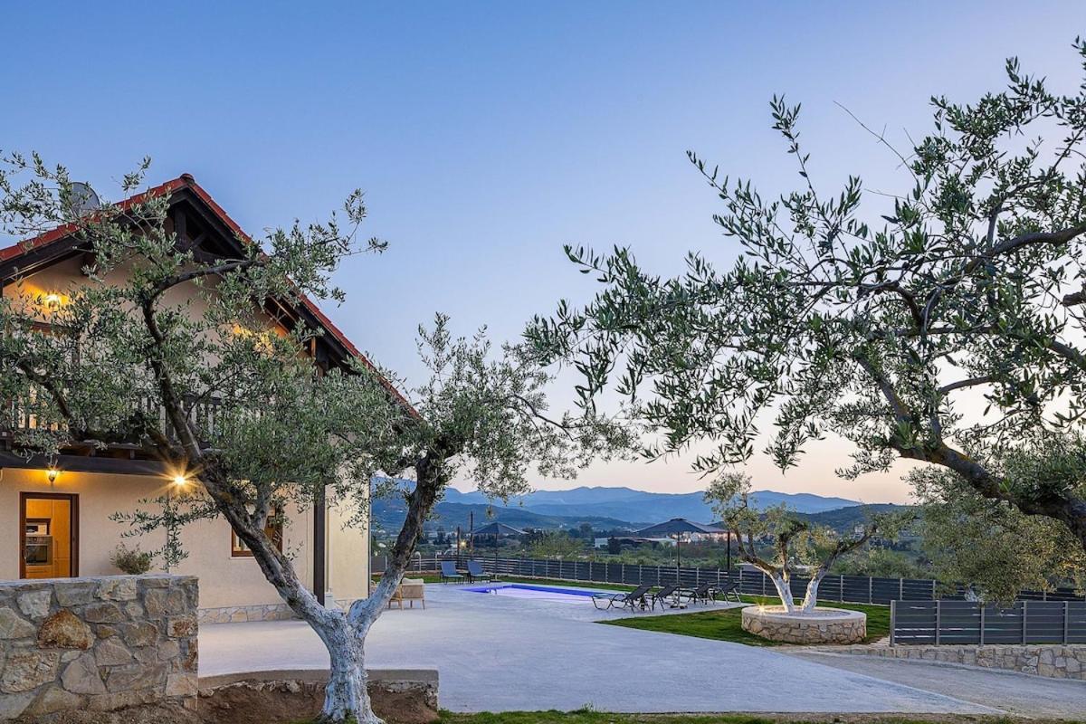 חאניה Olive Garden Villa Chania מראה חיצוני תמונה