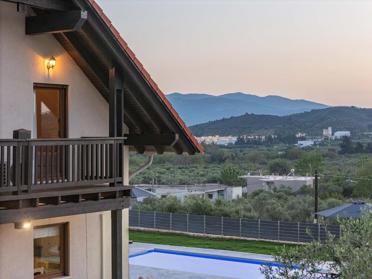 חאניה Olive Garden Villa Chania מראה חיצוני תמונה