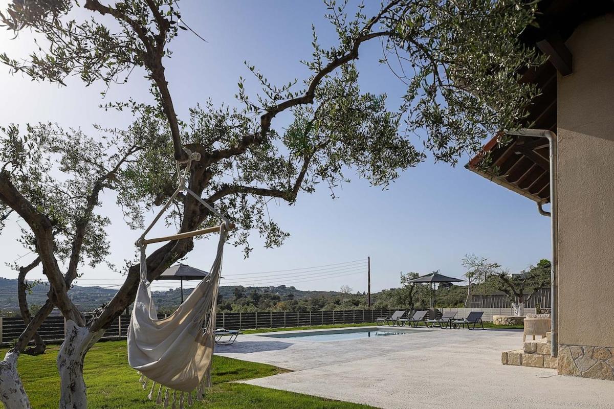 חאניה Olive Garden Villa Chania מראה חיצוני תמונה
