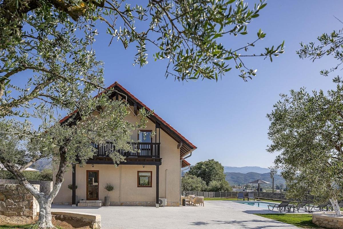 חאניה Olive Garden Villa Chania מראה חיצוני תמונה