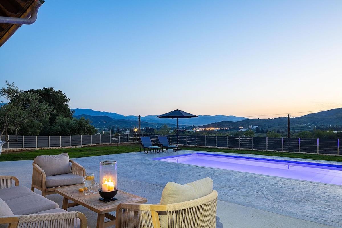 חאניה Olive Garden Villa Chania מראה חיצוני תמונה