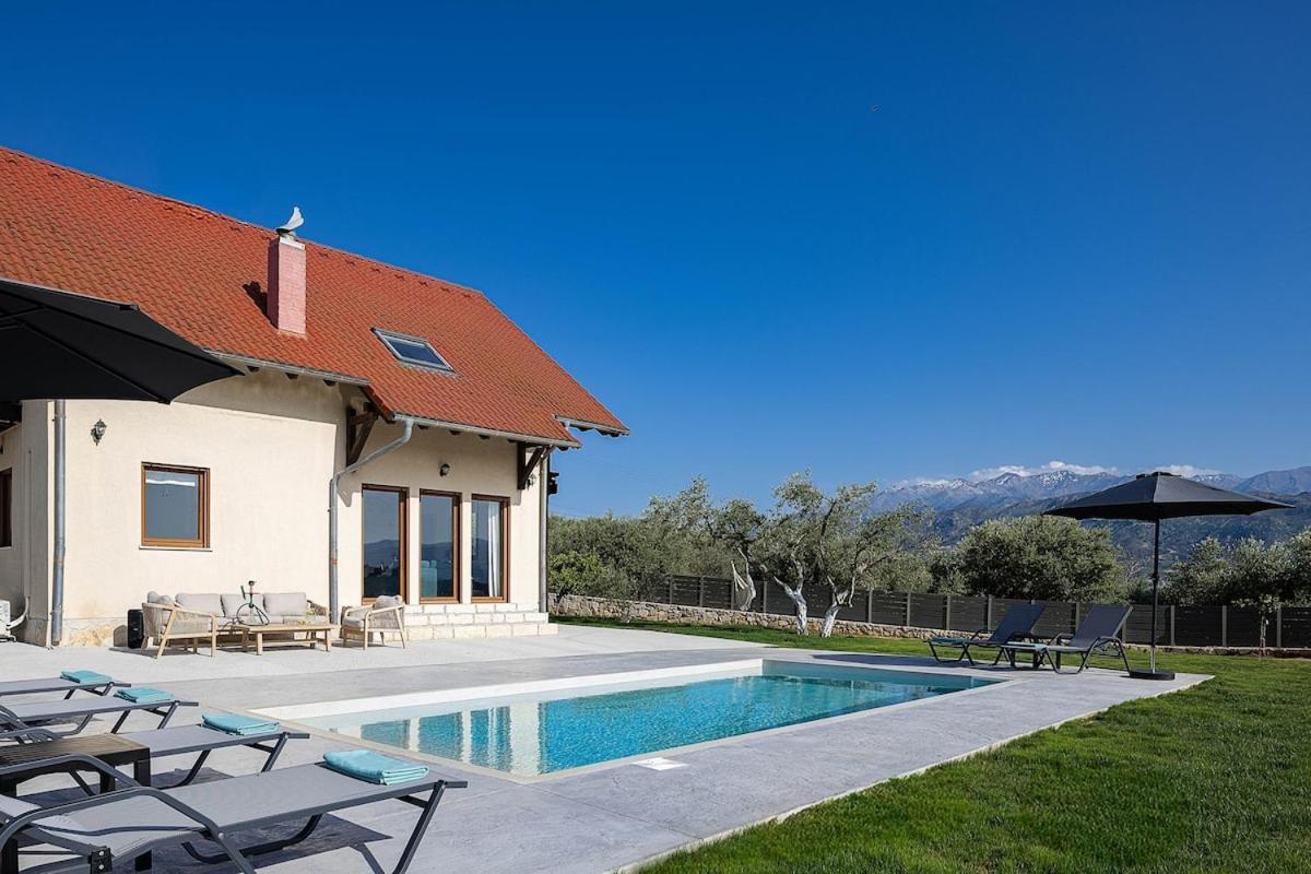 חאניה Olive Garden Villa Chania מראה חיצוני תמונה