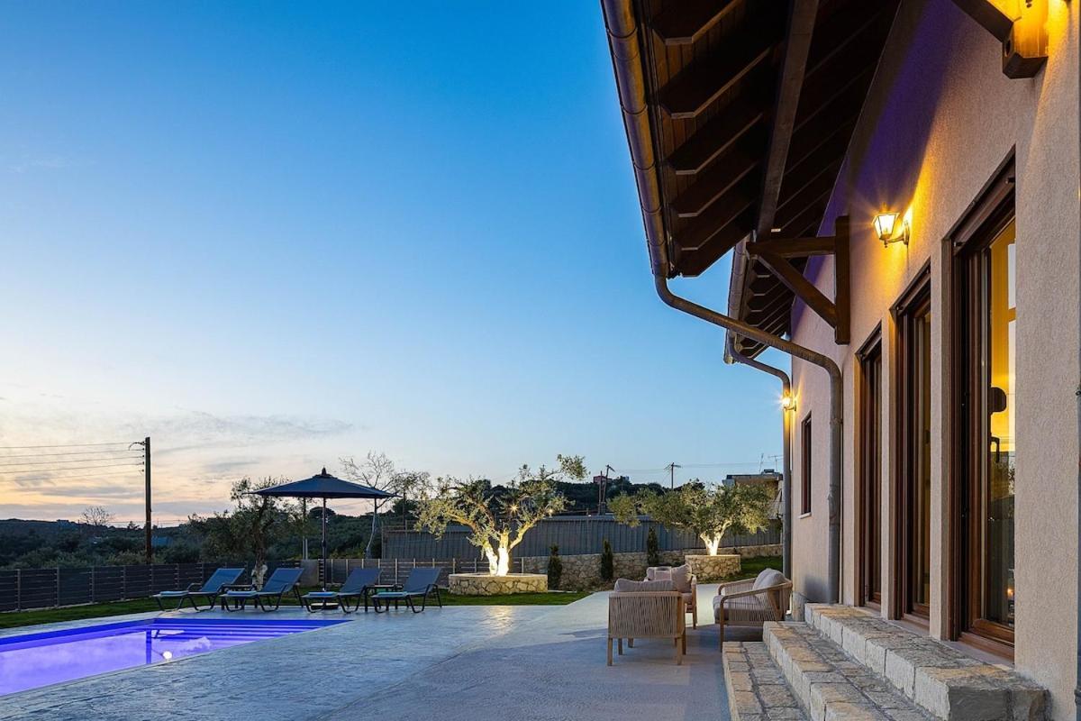 חאניה Olive Garden Villa Chania מראה חיצוני תמונה