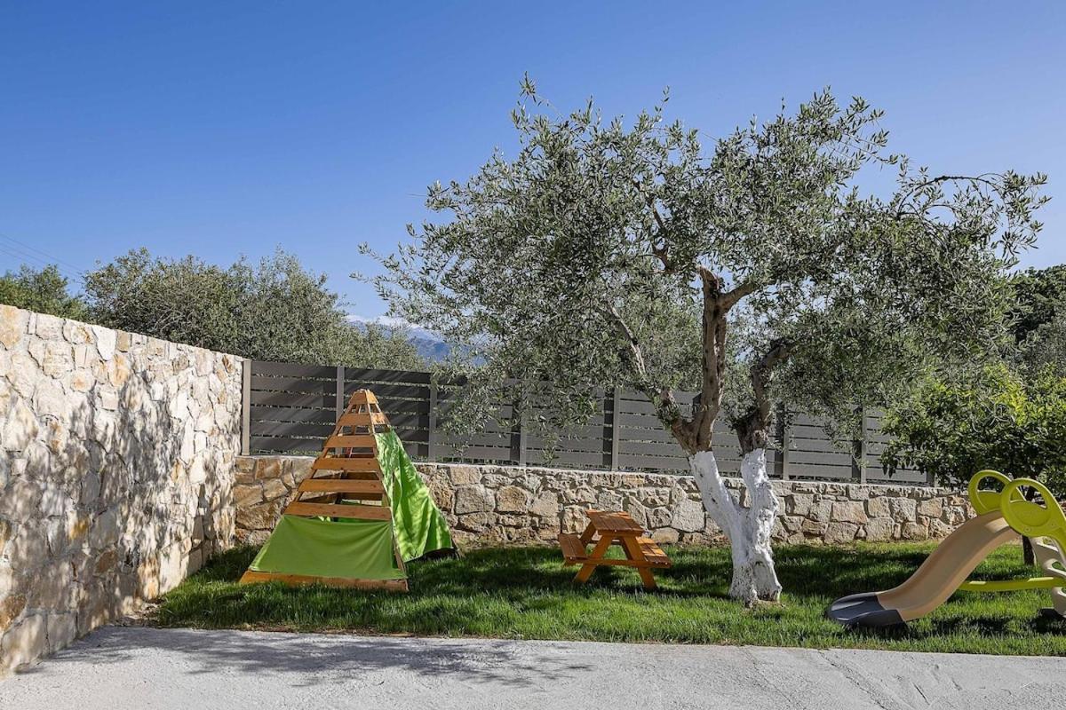 חאניה Olive Garden Villa Chania מראה חיצוני תמונה
